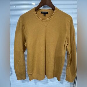 Banana Republic Men's Crewneck Sweater - Mustard Yellow